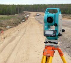 Как производится геодезическая съемка дороги