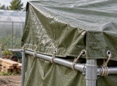 Тулиевые тенты в строительств