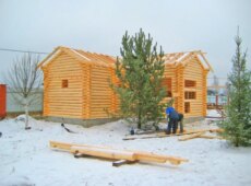 Особенности строительства дома зимой